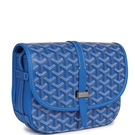 goyard goyardine blue belvedere pm bag palladium hardware|Goyard Belvedere Bags For Sale .